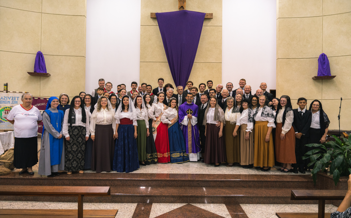 Missa na Matriz de Venda Nova do Imigrante celebra os 150 anos da Imigração Italiana