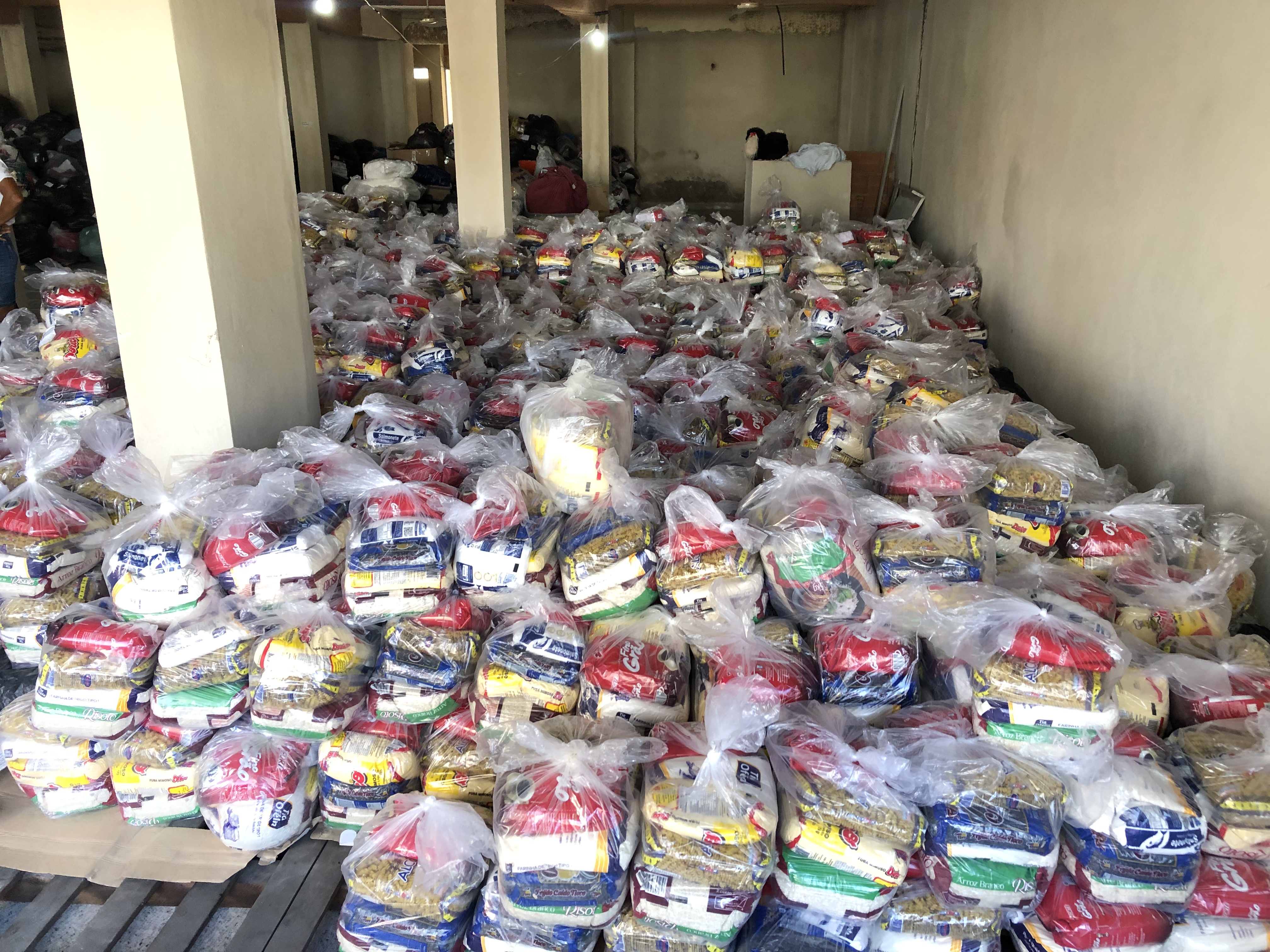 Associação Evangelizar doa 8 toneladas de alimentos às vítimas da enchente em Mimoso do Sul