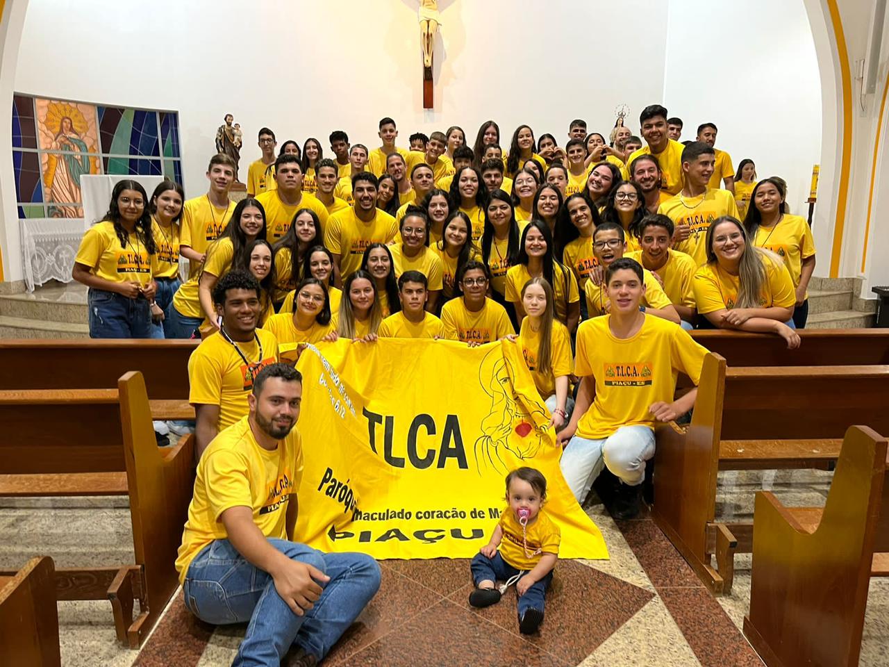 Encontro do TLCA reúne jovens e adolescentes em Piaçu