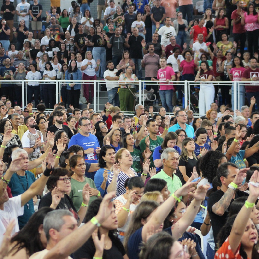 Congresso Estadual da Renovação Carismática Católica reúne 2,3 mil fiéis