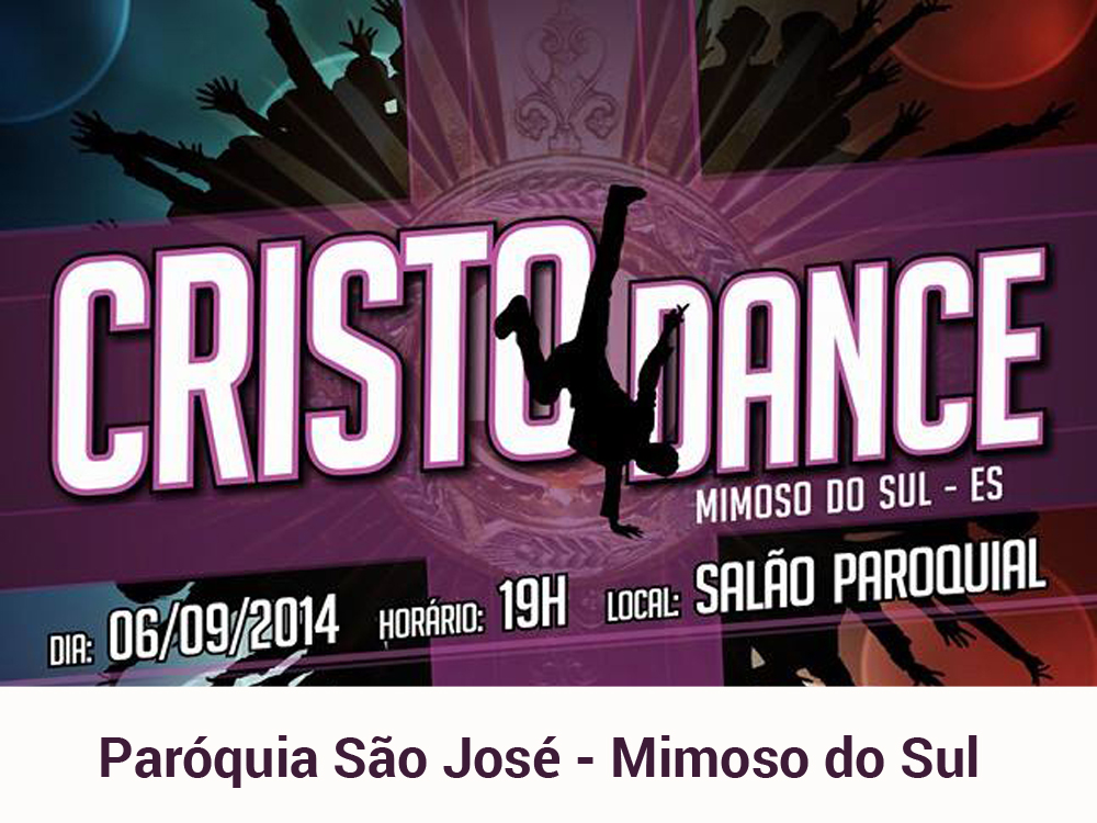 Cristo Dance - 06 de setembro.