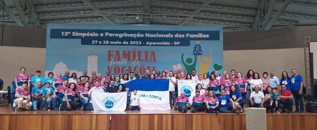 Capixabas participam do Simpósio Nacional das Famílias em Aparecida (SP)