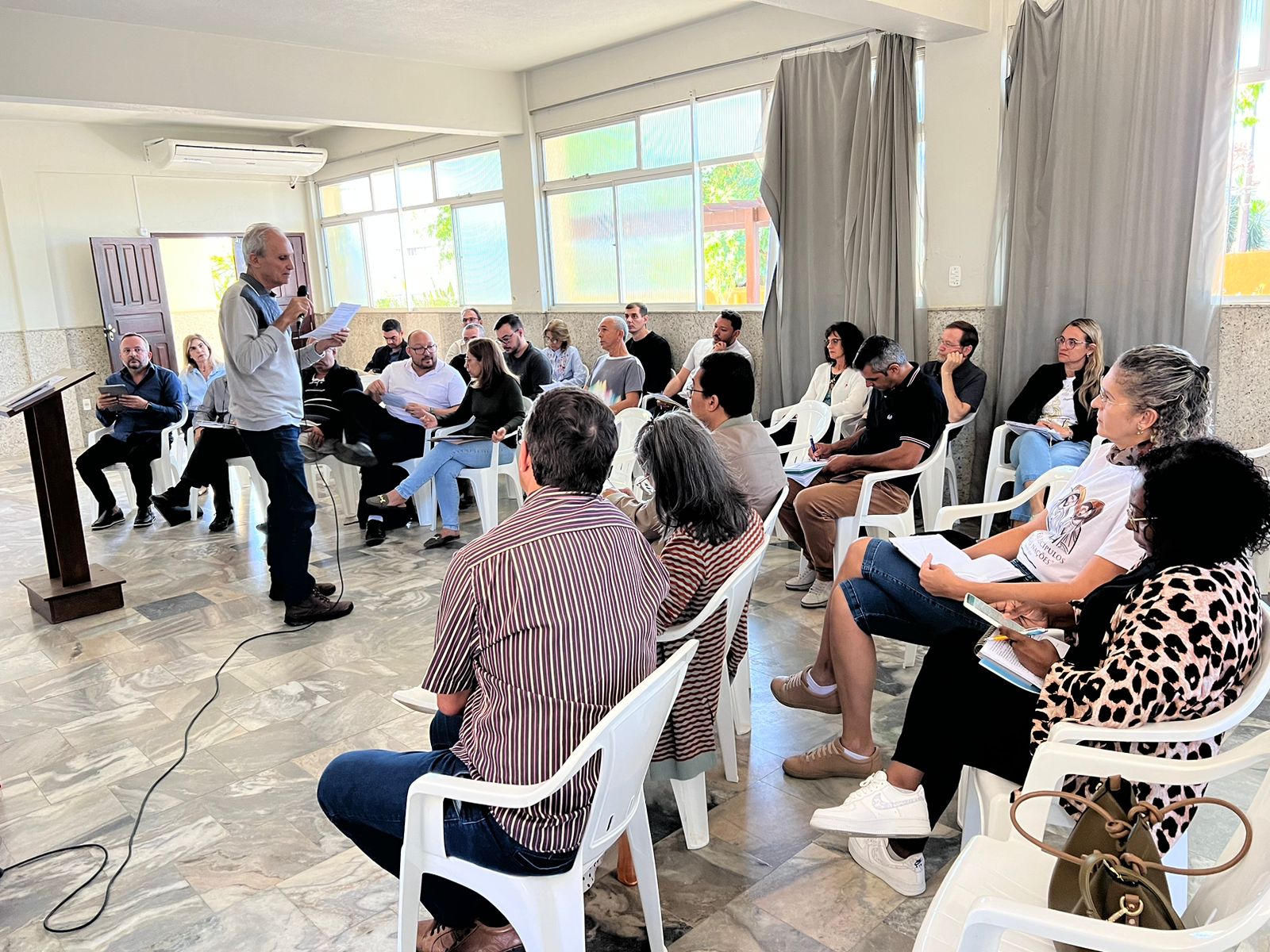 Encontro da Ação Pastoral reúne lideranças dos 8 regionais da Diocese de Cachoeiro 