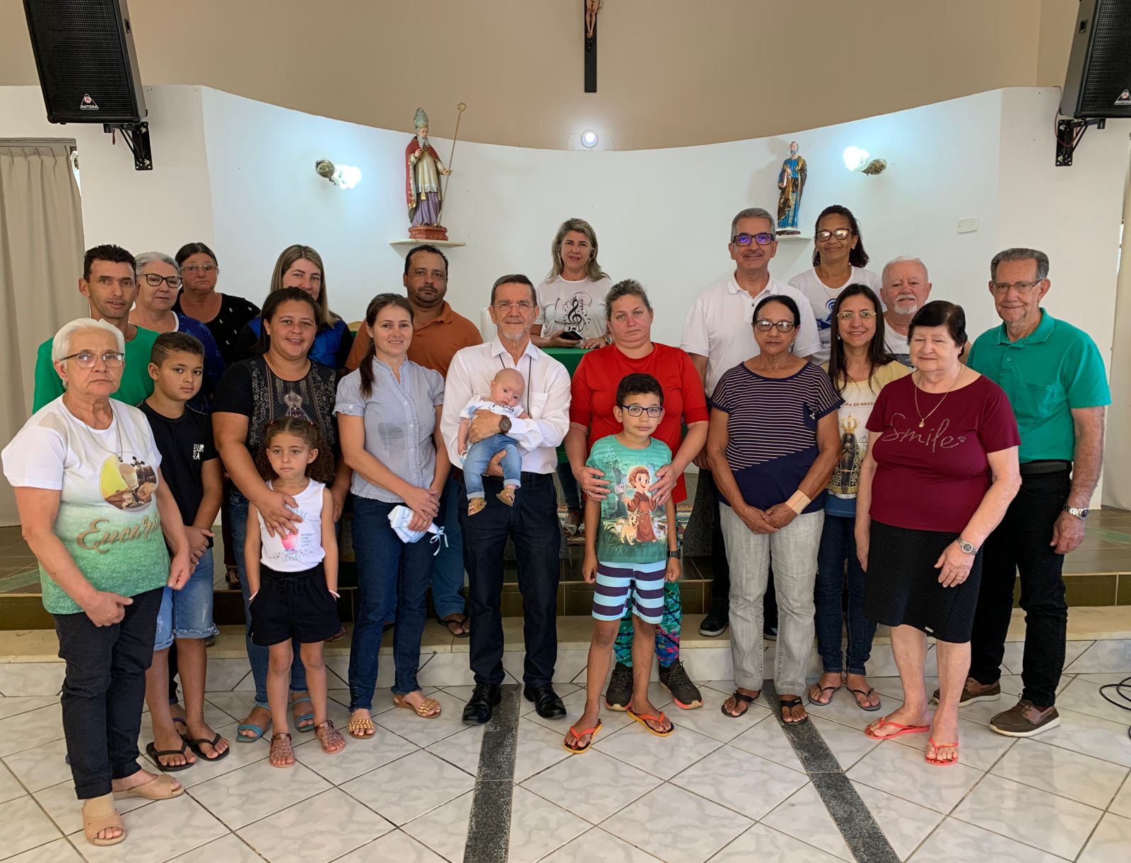 Dom Luiz inicia Visita Pastoral a Guaçuí 