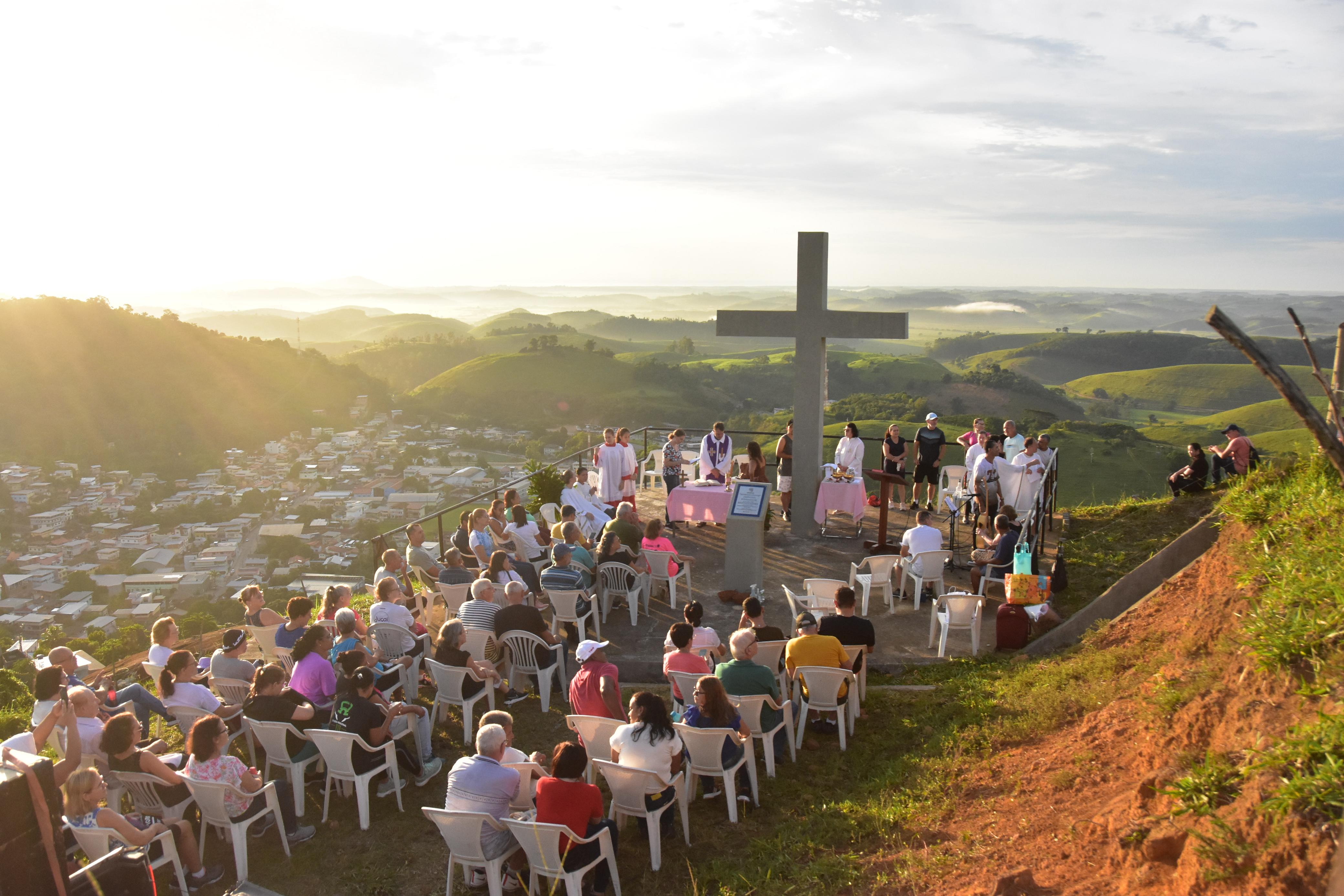 Paróquia promove Caminhada Penitencial em Rio Novo do Sul