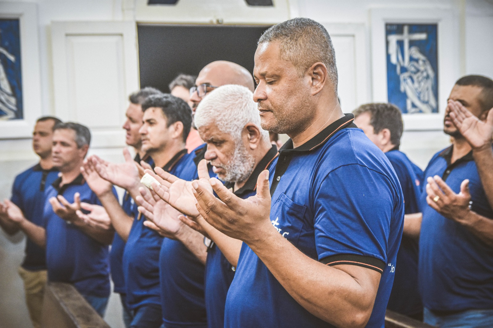 3º PLC Masculino reúne 100 homens durante 3 dias de oração em Marataízes 