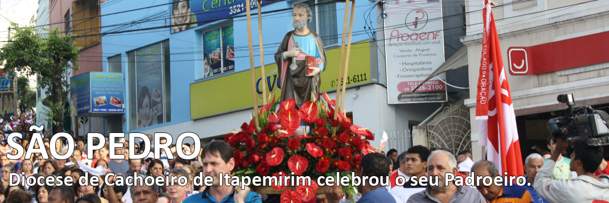 Diocese de Cachoeiro de Itapemirim celebrou o seu Padroeiro.