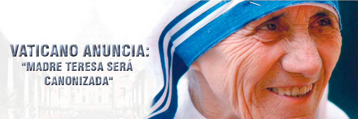 Canonização de Madre Teresa de Calcutá tem data definida