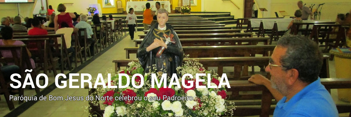 A Paróquia São Geraldo Magela Celebrou o seu Padroeiro.